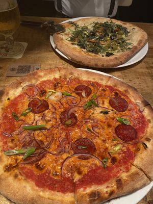 Papa Ronnie & Polno   at Vegan Pizza Bar in The Hague