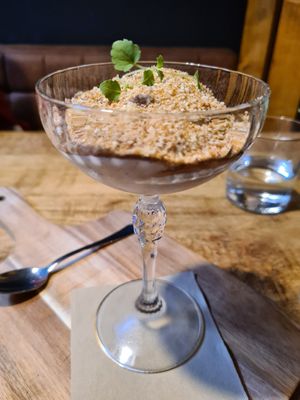 Tiramisu at Vegan Pizza Bar in The Hague