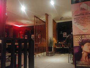 Interior at Vegan Pizza Bar in The Hague