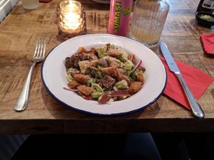 Salade César at Vegan Pizza Bar in The Hague