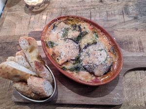 Gnocchis at Vegan Pizza Bar in The Hague