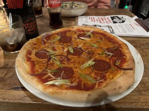 The papa Ronny.  at Vegan Pizza Bar in The Hague