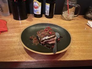 Tiramisu  at Vegan Pizza Bar in The Hague