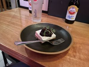 Chery pie   at Vegan Pizza Bar in The Hague