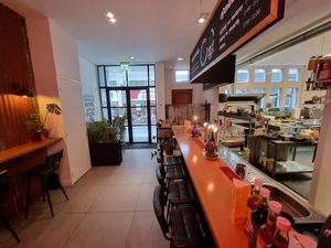 Front interior at Vegan Pizza Bar in The Hague