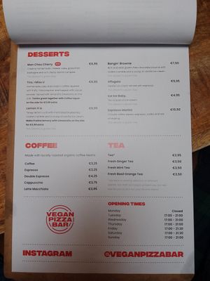  at Vegan Pizza Bar in The Hague