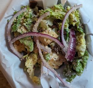 Cae-Side at Vegan Pizza Bar in The Hague