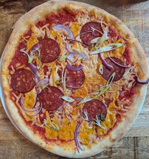 Papa Ronny at Vegan Pizza Bar in The Hague