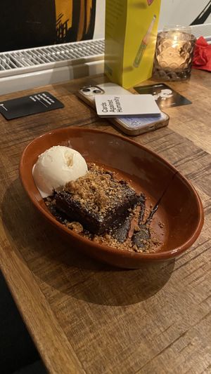 Brownie   at Vegan Pizza Bar in The Hague