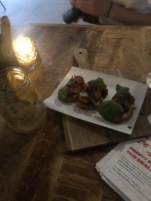 Bruschetta  at Vegan Pizza Bar in The Hague