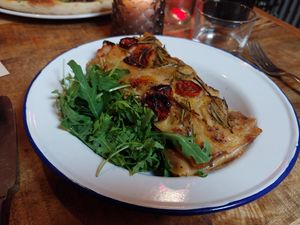 The white lasagne, creamy! at Vegan Pizza Bar in The Hague