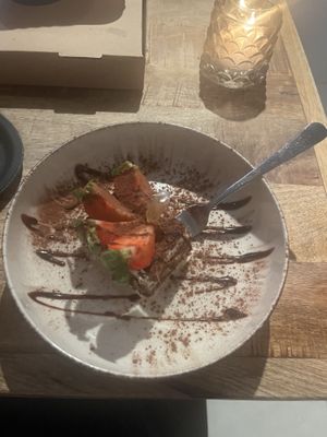 Tiramisu  at Vegan Pizza Bar in The Hague