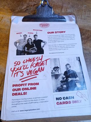  at Vegan Pizza Bar in The Hague