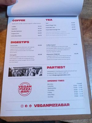  at Vegan Pizza Bar in The Hague