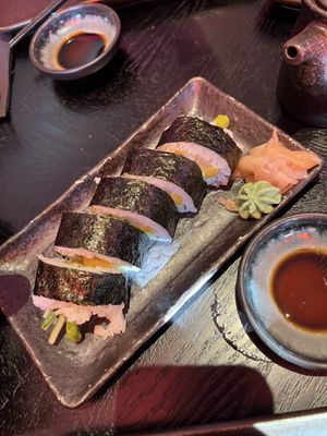 Vegan sushi   at Drgnfly in Poole