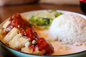tofu steak at Kyoto Kilkenny in Kilkenny
