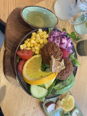 Falafel-Bowl  at Café Eselsohr in Weeze