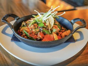 Sri Lanka rice pan  at The Bernstein in Bielefeld