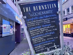 menu  at The Bernstein in Bielefeld
