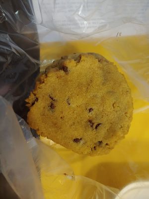 Vegan chocolate chip cookies at Pembroke Bakery and Cafe in Fort Wayne