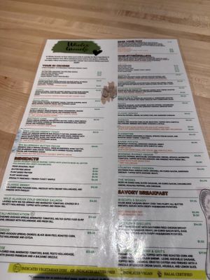 Menu  at WHOLEY GRANOLY in Bolingbrook