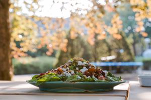 You can just taste the joy and the love they have while cooking and preparing the food. at Leefgoed in Rosmalen