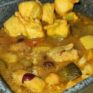 Vegan Gumbo  at CoKiea's Kitchen in Portland