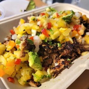 Jackfruit Bowl at CoKiea's Kitchen in Portland