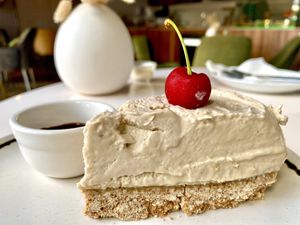 Almond cake  at Green Earth in Dubai