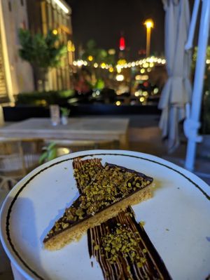 Vegan Twix sweets   at Green Earth in Dubai