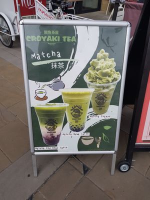 Matcha teas at Croyaki Tea in Manchester