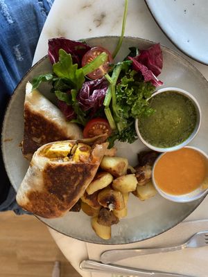 Delicious Burrito    at SHOSH in Lisbon