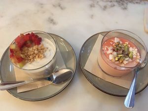 Desserts  at SHOSH in Lisbon