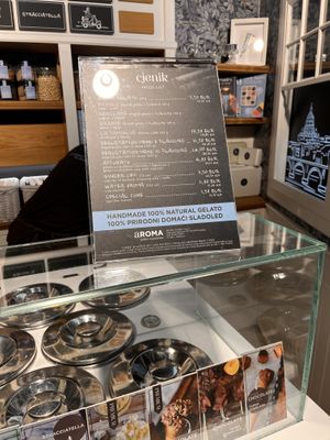 Current prices as of 4/7/23  at Aroma in Split