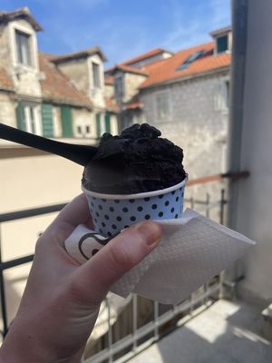 Vegan dark chocolate   at Aroma in Split