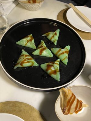 Veggie Gyoza  at Kukai Iki in Naples