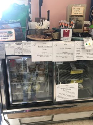 Vegan takeaway options at Natural Living Center in Bangor