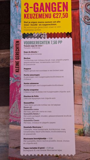 Starters at Tortillas in Eindhoven