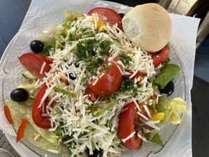 Insalata „Nizza“ mit veganem Mozzarella (weil gerade kein veganer Feta da war)  at Pizzeria Costa Verde in Gerolstein