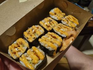 . at Sushi Key in Ubud