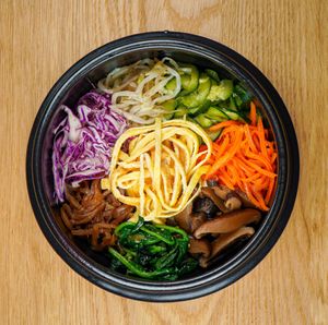 Bibimbab at Minari in Southport