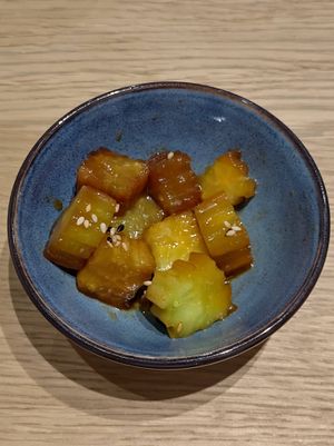 pickled cucumber at Minari in Southport