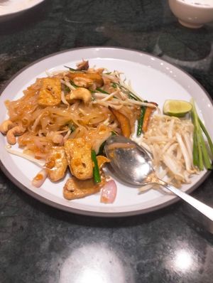 I mixed it a bit 😁 at Baanying's Plant-Based Ying's Garden  in Bangkok