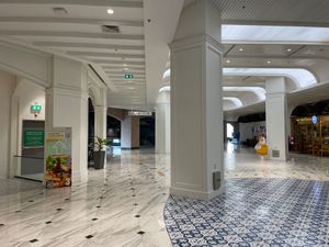 And upstairs then u see the sign on the left at Baanying's Plant-Based Ying's Garden  in Bangkok