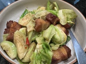 Love this dish!  at Baanying's Plant-Based Ying's Garden  in Bangkok