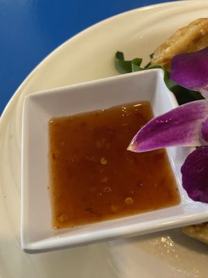 Chili sauce  at The Sushi Samurai - Queen Anne in Seattle