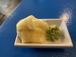 Ginger and wasabi  at The Sushi Samurai - Queen Anne in Seattle
