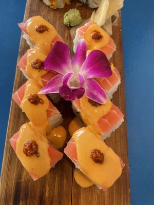 Red dragon  at The Sushi Samurai - Queen Anne in Seattle