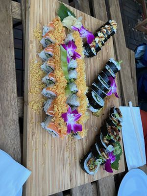 some rolls   at The Sushi Samurai - Queen Anne in Seattle