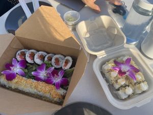 Spicy tuna, crunchy salmon  at The Sushi Samurai - Queen Anne in Seattle